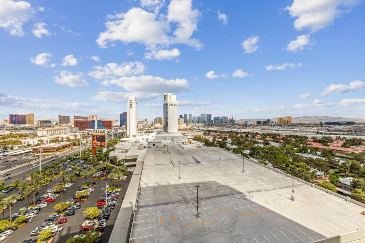 Huge Modern Luxury 17 Floor Panoramic Corner Suite With Open Balcony Las Vegas Exterior photo