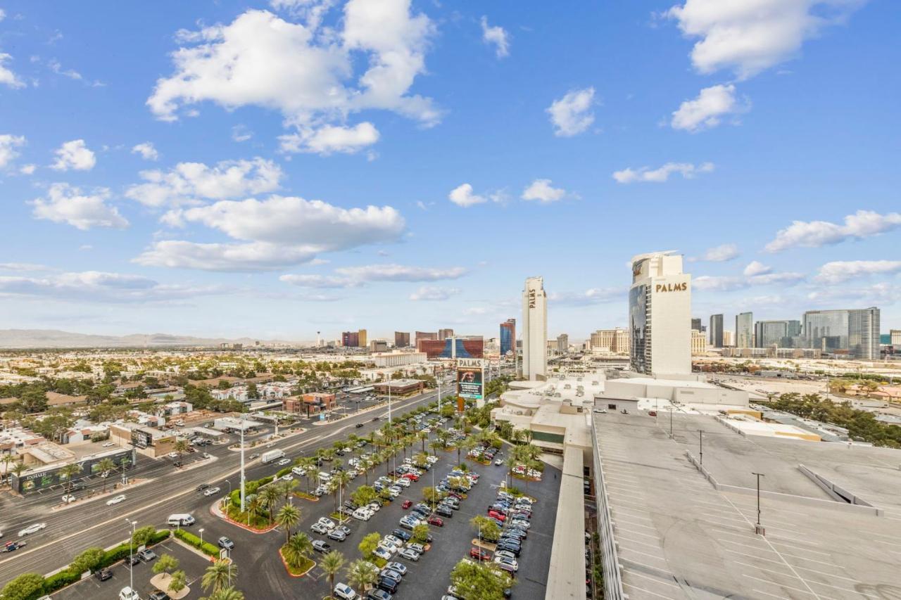 Huge Modern Luxury 17 Floor Panoramic Corner Suite With Open Balcony Las Vegas Exterior photo